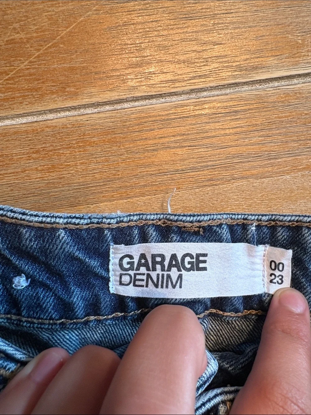Garage Blue Denim Shorts Never worn NWOT - Picture 2 of 5